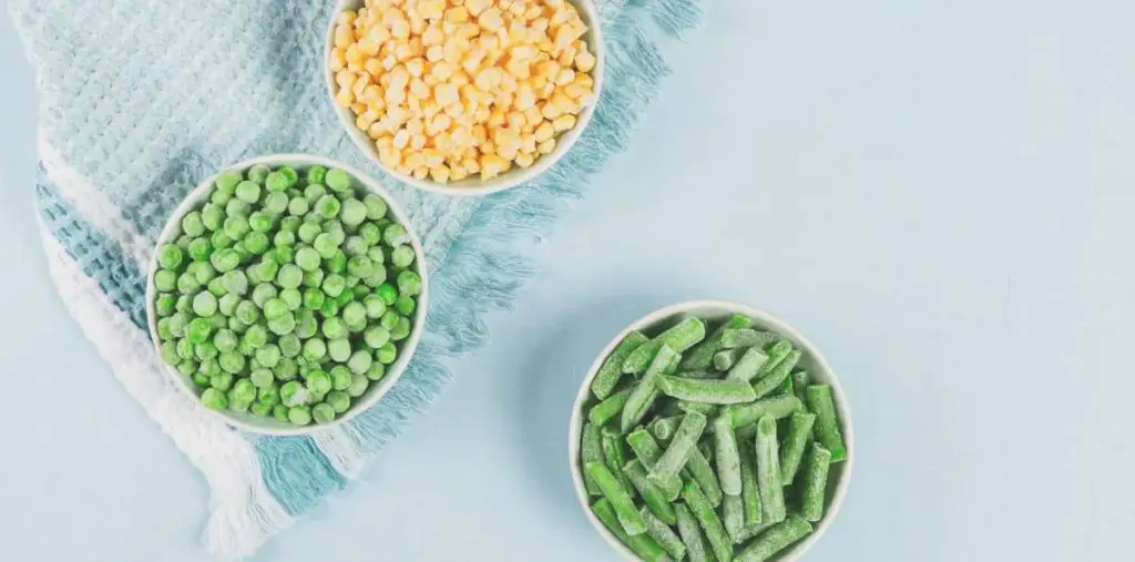 southern sweet corn green beans and peas