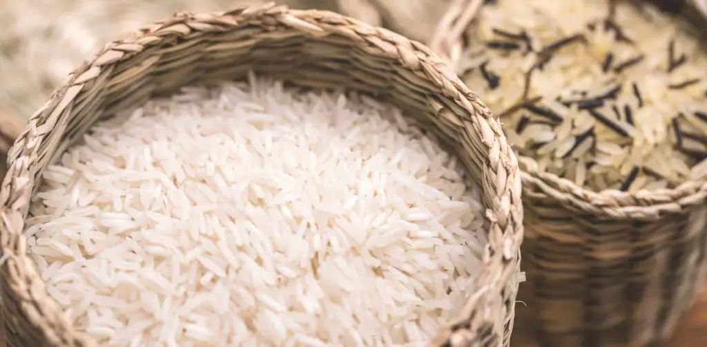 baskets of rice